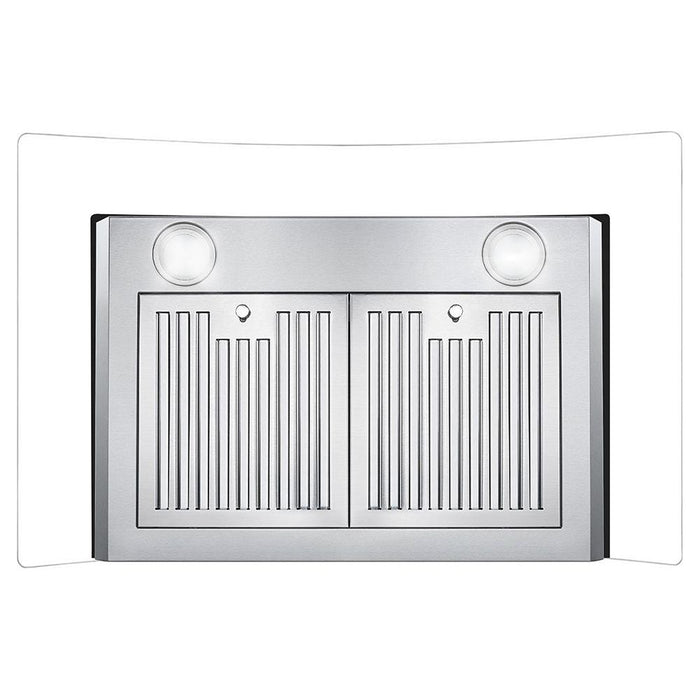 Cosmo Range Hood Cosmo 30"  Ducted Wall Mount Range Hood in Stainless Steel with Touch Controls, LED Lighting and Permanent Filters COS-668AS750