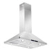 Cosmo Range Hood Cosmo 36" Ducted Island Range Hood with 380 CFM, 3-Speed Fan, Permanent Filters, LED Lights in Stainless Steel COS-63ISS90