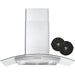Cosmo Range Hood Cosmo 36" Ducted Wall Mount Range Hood in Stainless Steel with LED Lighting and Permanent Filters COS-668A900