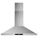 Cosmo Range Hood Cosmo 36" Ductless Wall Mount Range Hood in Stainless Steel with LED Lighting and Carbon Filter Kit for Recirculating COS-63190S-DL