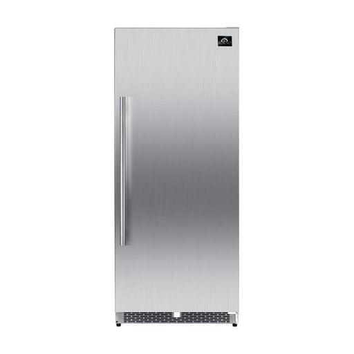Forno Refrigerators Forno 30-Inch Cologne 14.6 cu.ft. Freestanding Refrigerator in Stainless Steel (FFRBI1821-30S)