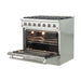 Forno Ranges Forno Galiano 36-Inch  Gas Range with 6 Burners and Gas Convection Oven (FFSGS6244-36)