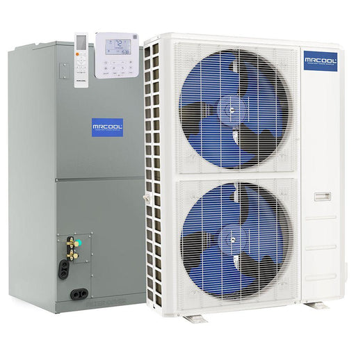 MRCOOL Central Ducted Hyper Heat Series MRCOOL 48K BTU 17.3 SEER Ducted Air Handler and Condenser CENTRAL-48-HP-230-00
