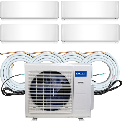 MRCOOL Mini Splits MRCOOL Olympus Mini Split - 36K BTU 4 Zone Ductless Air Conditioner and Heat Pump with 16 ft. Flared Lineset