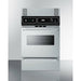 Summit Ovens Summit 24 in. Wide Electric Wall Oven with Storage Drawer, 2 Oven Racks, LP Convertible - TEM7