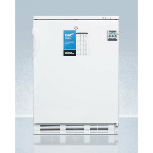 Summit Freezers Summit 24" Wide All-Freezer, ADA Compliant with 3.2 Cu. Ft. Capacity, Pull-out Drawers, Buffered Temperature Probe, NIST Calibrated Thermometer, -25°C Capable - VT65MLPLUS2