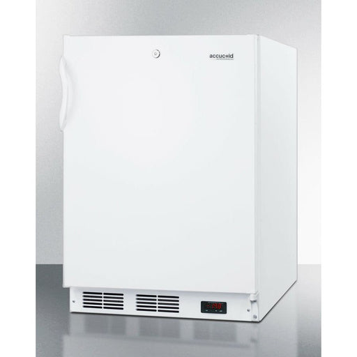 Summit Freezers Summit 24" Wide All-Freezer, ADA Compliant with 3.5 cu. ft. Capacity, Right Hinge, Manual Defrost, ADA Compliant, Approved for Medical Use, CFC Free - VT65ML7ADA