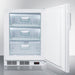 Summit Freezers Summit 24" Wide Built-In All-Freezer, with 3.5 cu. ft. Capacity, Right Hinge, Manual Defrost, ADA Compliant - VT65MLBI