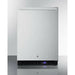 Summit Freezers Summit 24" Wide Outdoor All-Freezer with 4.72 cu.ft. Capacity, Right Hinge, Frost Free Defrost, Digital Thermostat, Factory Installed Lock, CFC Free - SPFF51OSSS