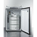 Summit Kegerators Summit 24" Wide Outdoor Kegerator with 5.6 cu. ft. Capacity, Automatic Defrost, Digital Thermostat - SBC635MOS7NK