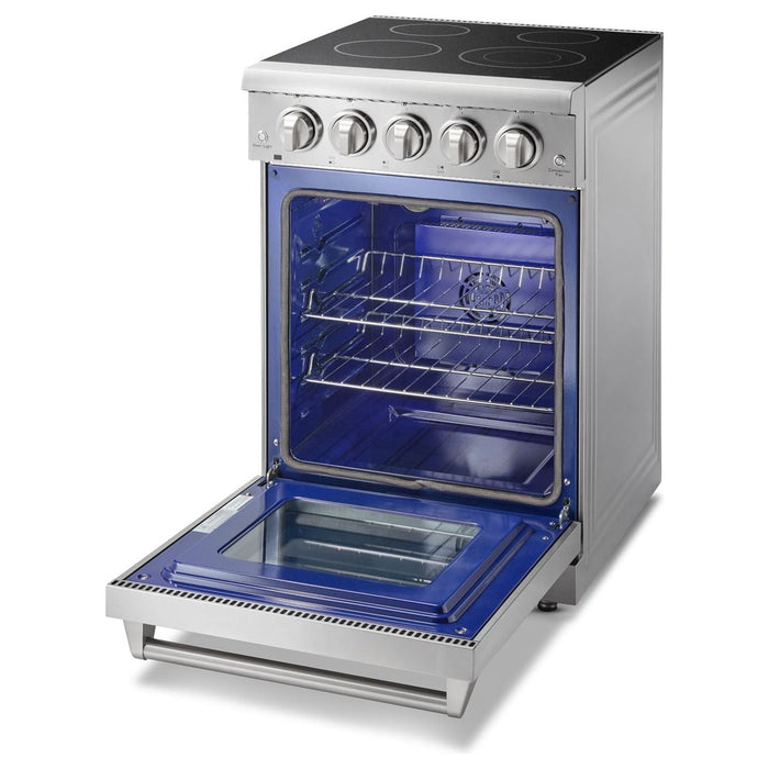 Thor Kitchen Ranges Thor Kitchen 24 in. Professional Electric Range in Stainless Steel HRE2401