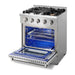 Thor Kitchen Kitchen Appliance Packages Thor Kitchen 30 in. Professional Propane Gas Range & Range Hood Appliance Package