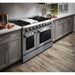 Thor Kitchen Ranges Natural Gas Thor Kitchen 48-Inch 6.7 cu. ft. Dual Fuel Range in Stainless Steel (HRD4803U)