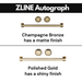 ZLINE Kitchen Appliance Packages ZLINE Autograph Package - 48 In. Gas Range, Range Hood in Black Stainless Steel with Gold Accents, 2AKP-RGBRH48-G