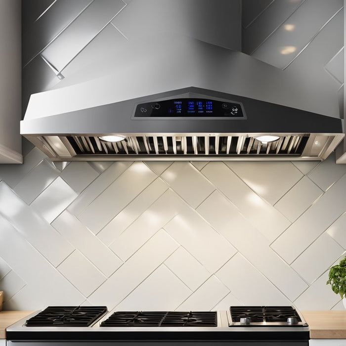 how to install a range hood vent through the wall
