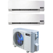 ACiQ Mini Splits ACiQ Mini Split - 21,000 BTU 2 Zone Ductless Air Conditioner and Heat Pump