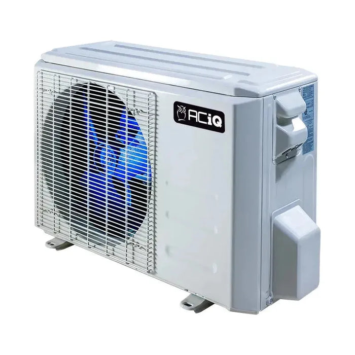 ACiQ Mini Split - 21,000 BTU 2 Zone Ductless Air Conditioner and Heat Pump with 50 Ft. Line Sets