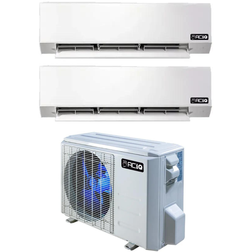 ACiQ Mini Splits ACiQ Mini Split - 27,000 BTU 2 Zone Ductless Air Conditioner and Heat Pump