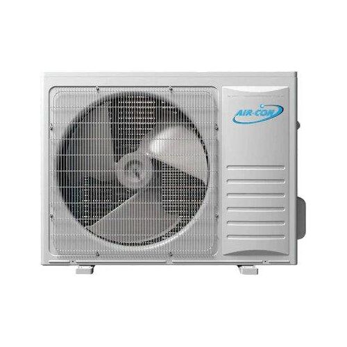 Air-Con 18,000 BTU 22 SEER 2-Zone Ceiling Cassette 9K+12K Mini-Split Heat Pump System