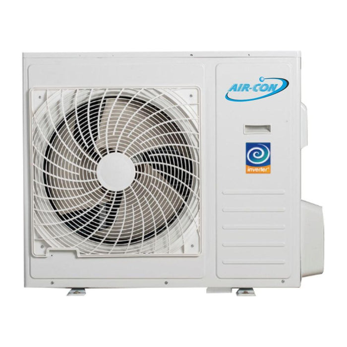 Air-Con 24,000 BTU 20 SEER 3-Zone Ceiling Cassette 9K+9K+9K Mini-Split Heat Pump System