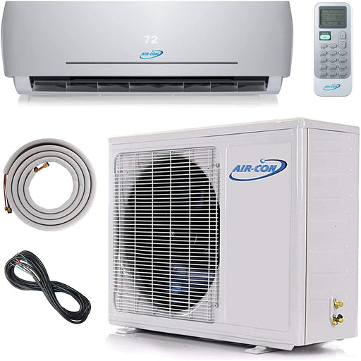 Air-Con Blue Series 3 24,000 BTU 21 SEER Single Zone Ductless Mini-Split Heat Pump System