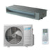 Air-Con Sky Pro Series 18,000 BTU 18.5 SEER Single Zone Concealed Duct Mini-Split Heat Pump System