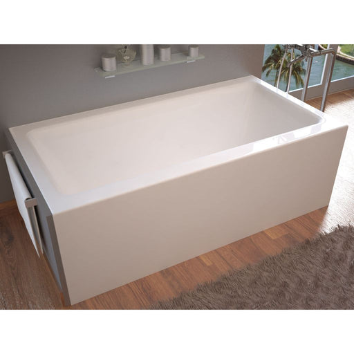 Anzzi Anzzi 3060SHAL Atlantis Whirlpools Soho 30 x 60 Front Skirted Air Massage Tub with Left Drain
