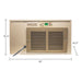 Breezaire WKCE 1060 18" 3 Amps Compact Cabinet Wine Cellar Cooling Unit