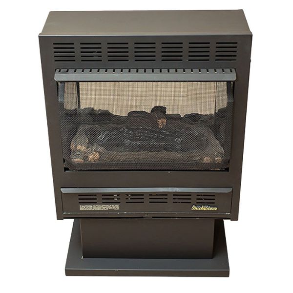 Buck Stove 10000 BTU's / Natural Gas / Pedestal Buck Stove Gas Fireplace Model 1110/1127