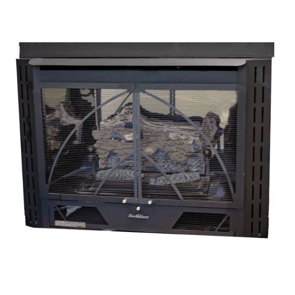 Buck Stove Natural Gas / None (Zero Clearance) Buck Stove Model 34 Contemporary Gas Fireplace