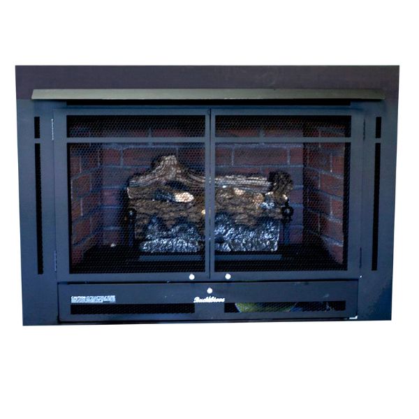 Buck Stove Natural Gas / None (Zero Clearance) Buck Stove Model 34 Manhattan Gas Fireplace