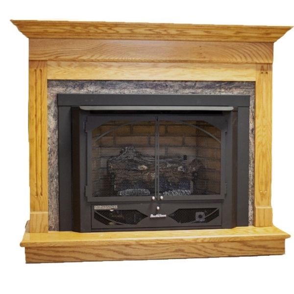 Buck Stove Natural Gas / Classic Buck Stove Vent Free Fireplace Model 384