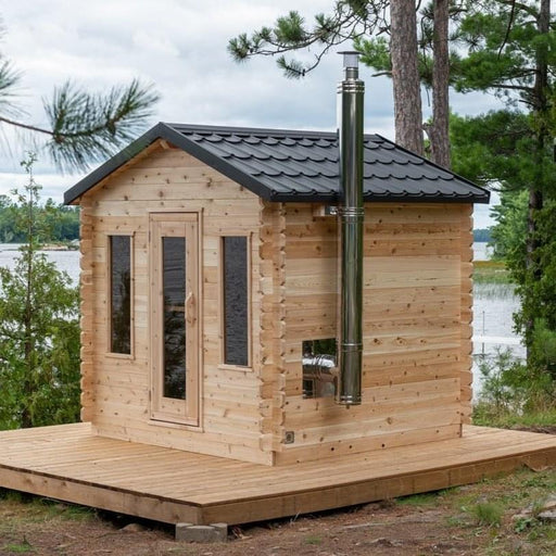 Dundalk Leisurecraft Canadian Timber Georgian Cabin 2-6 Person Sauna - CTC88W