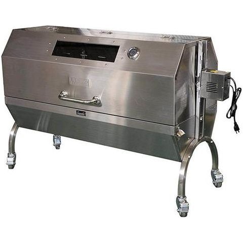 Charotis Spit Roasters Charotis 52" Charcoal Stainless Steel Spit Roasters SSH1-DX
