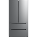 Cosmo 22.5 cu. ft. 4-Door French Door Refrigerator with Recessed Handle in Stainless Steel, Counter Depth  COS-FDR225RHSS