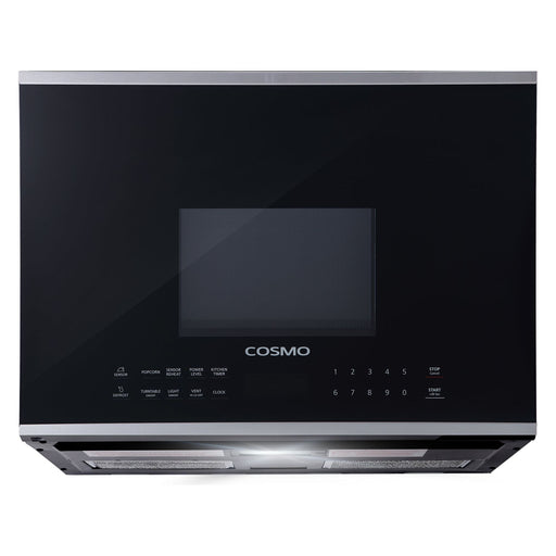 Cosmo Ranges Cosmo 24'' 1.34 cu. ft. Over the Range Microwave in Stainless Steel with Vent Fan COS-2413ORM1SS