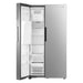 Cosmo Refrigerators Cosmo 26.3 cu. ft. Side-by-Side Refrigerator with Water and Ice Dispenser in Stainless Steel26.3 cu. ft. Side-by-Side Refrigerator with Water and Ice Dispenser in Stainless Steel COS-SBSR263RHSS