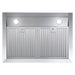 Cosmo 30" Ducted Under Cabinet Range Hood in Stainless Steel with LED Lighting and Permanent Filters UC30