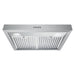 Cosmo 30" Ducted Under Cabinet Range Hood in Stainless Steel with LED Lighting and Permanent Filters UC30