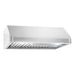 Cosmo Range Hood Cosmo 30" Ducted Under Cabinet Range Hood in Stainless Steel with Push Button Controls, LED Lighting and Permanent Filters COS-QB75