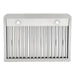 Cosmo 30" Ducted Under Cabinet Range Hood in Stainless Steel with Touch Display, LED Lighting and Permanent Filters COS-QS75