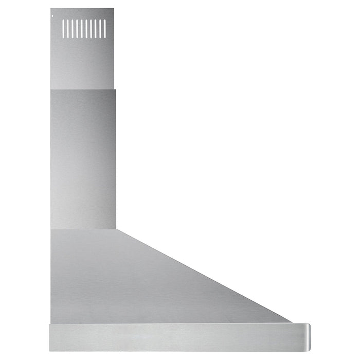 Cosmo Range Hood Cosmo 30'' Ducted Wall Mount Range Hood in Stainless Steel with LED Lighting and Permanent Filters COS-63175