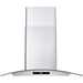 Cosmo 30"  Ducted Wall Mount Range Hood in Stainless Steel with Touch Controls, LED Lighting and Permanent Filters COS-668AS750