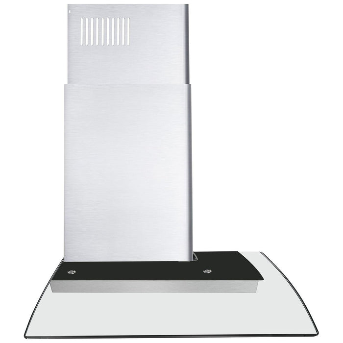 Cosmo 36" Ducted Wall Mount Range Hood in Stainless Steel with LED Lighting and Permanent Filters COS-668A900