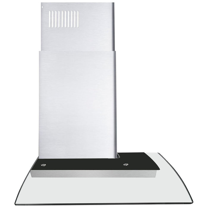Cosmo Range Hood Cosmo 36'' Ducted Wall Mount Range Hood in Stainless Steel with Push Button Controls, LED Lighting and Permanent Filters  COS-668WRC90