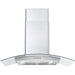 Cosmo Range Hood Cosmo 36'' Ducted Wall Mount Range Hood in Stainless Steel with Push Button Controls, LED Lighting and Permanent Filters  COS-668WRC90
