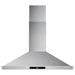 Cosmo 36" Ductless Wall Mount Range Hood in Stainless Steel with LED Lighting and Carbon Filter Kit for Recirculating COS-63190S-DL