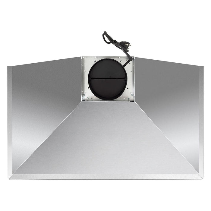 Cosmo 36" Ductless Wall Mount Range Hood in Stainless Steel with LED Lighting and Carbon Filter Kit for Recirculating COS-63190S-DL