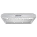 Cosmo Range Hood Cosmo 36'' Under Cabinet Range Hood with Digital Touch Controls, 3-Speed Fan, LED Lights and Permanent Filters in Stainless Steel UMC36