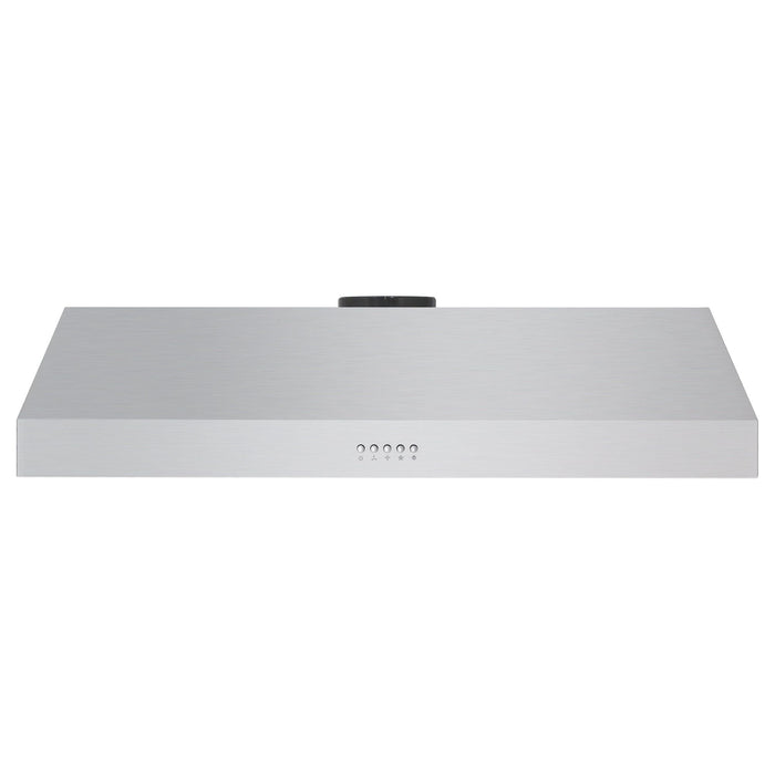 Cosmo Range Hood Cosmo 36" Under Cabinet Range Hood with Push Button Controls, 3-Speed Fan, LED Lights and Permanent Filters in Stainless Steel UC36